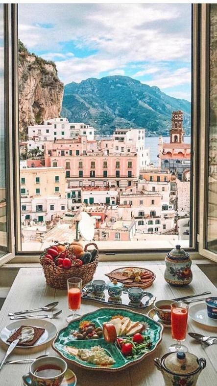 Casa Almagio - Atrani Amalfi Coast - Terrace & Seaview Appartement Buitenkant foto